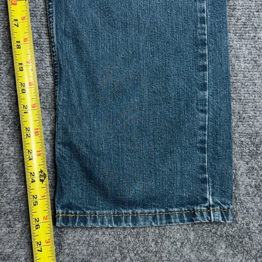 Levi's 514 Straight Leg Jeans Mens 34x29 Blue Light Wash Casual Regular Fit Dad